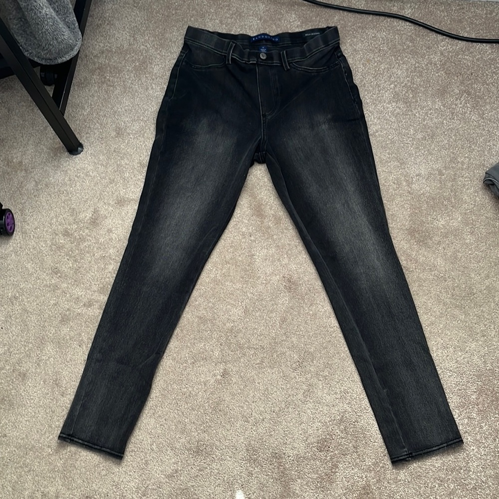 Black jeggings
